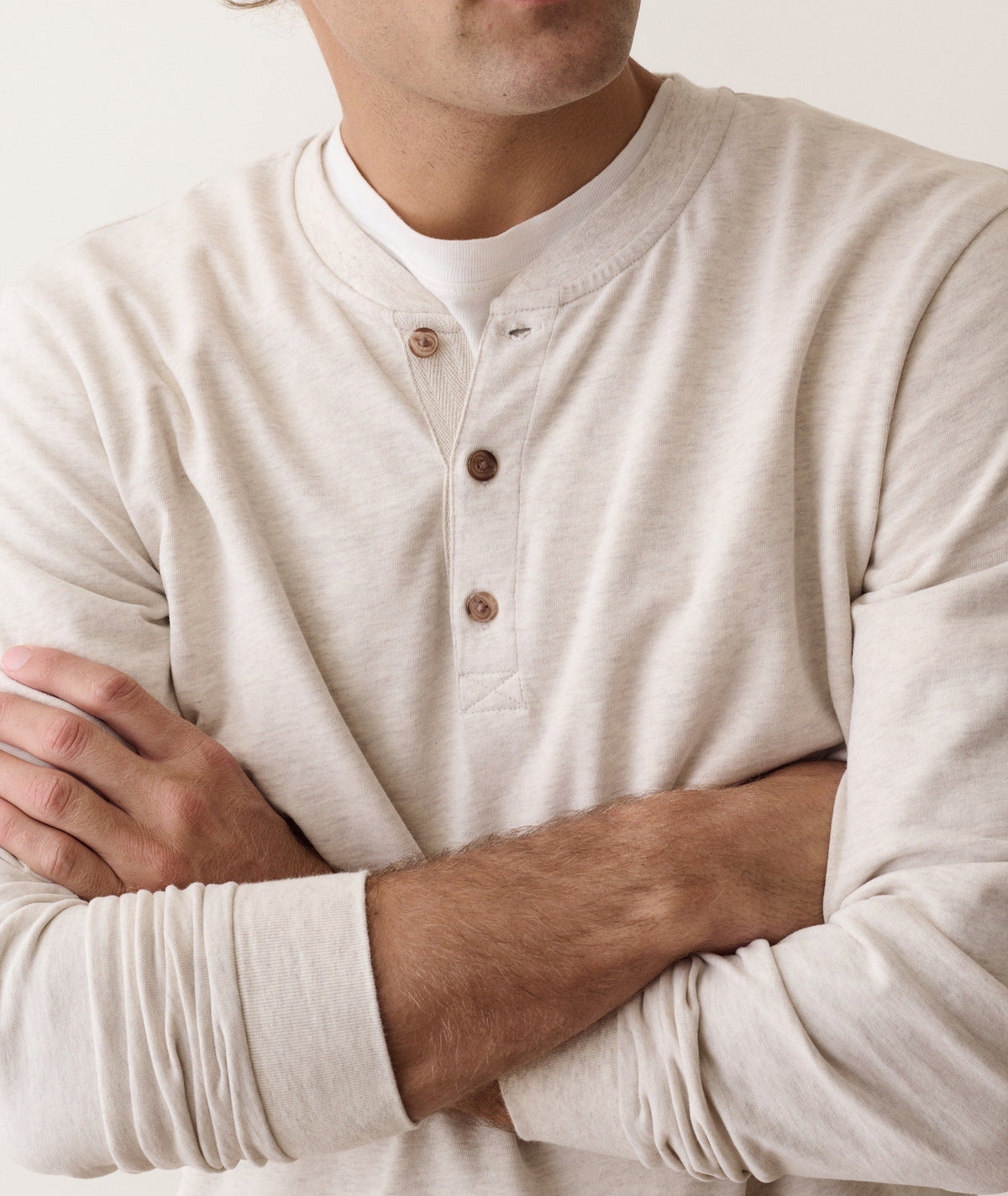 Marine Layer Luxe Jersey Henley