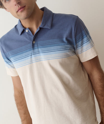 Marine Layer Luxe Slub Polo