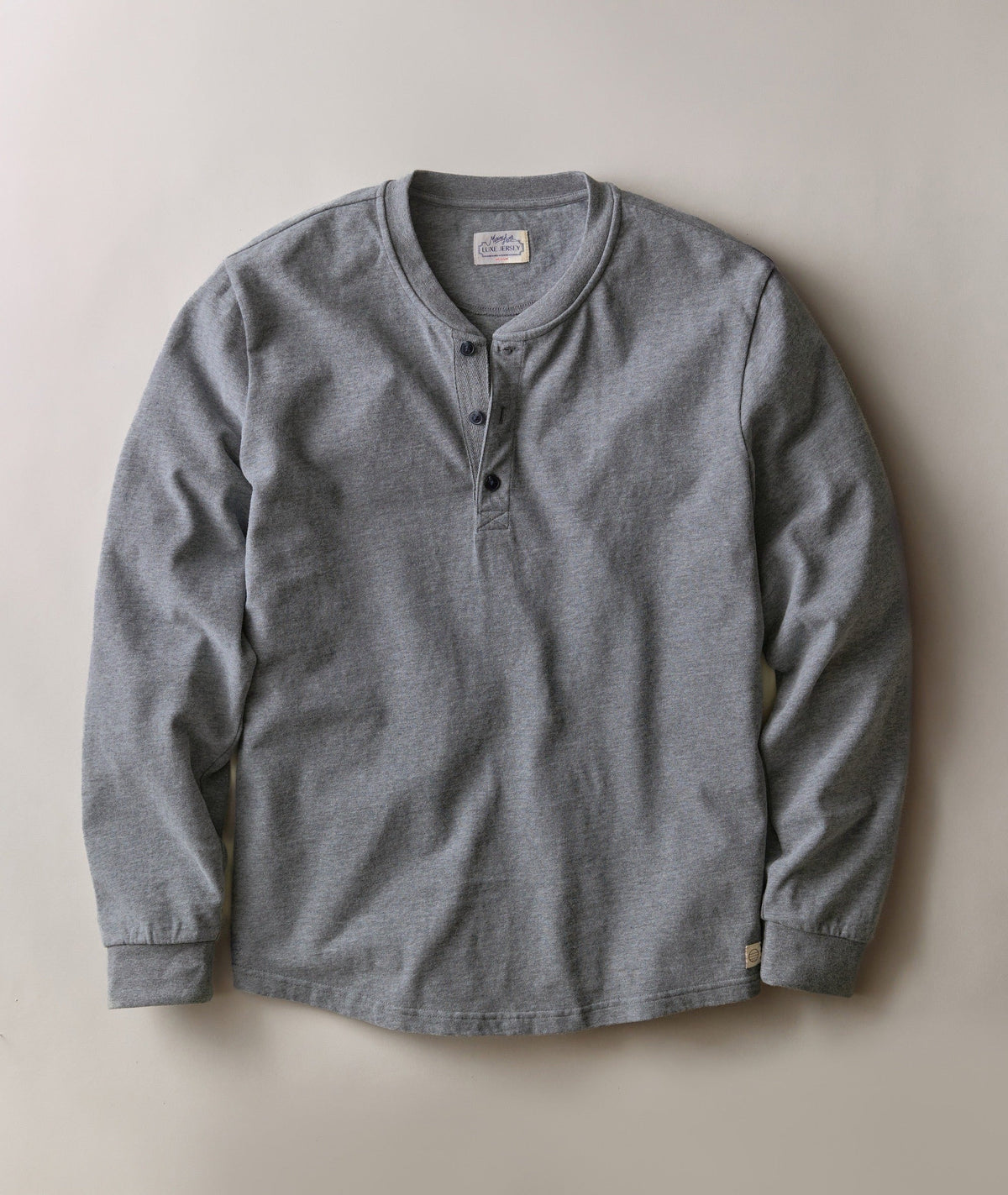 Marine Layer Luxe Jersey Henley