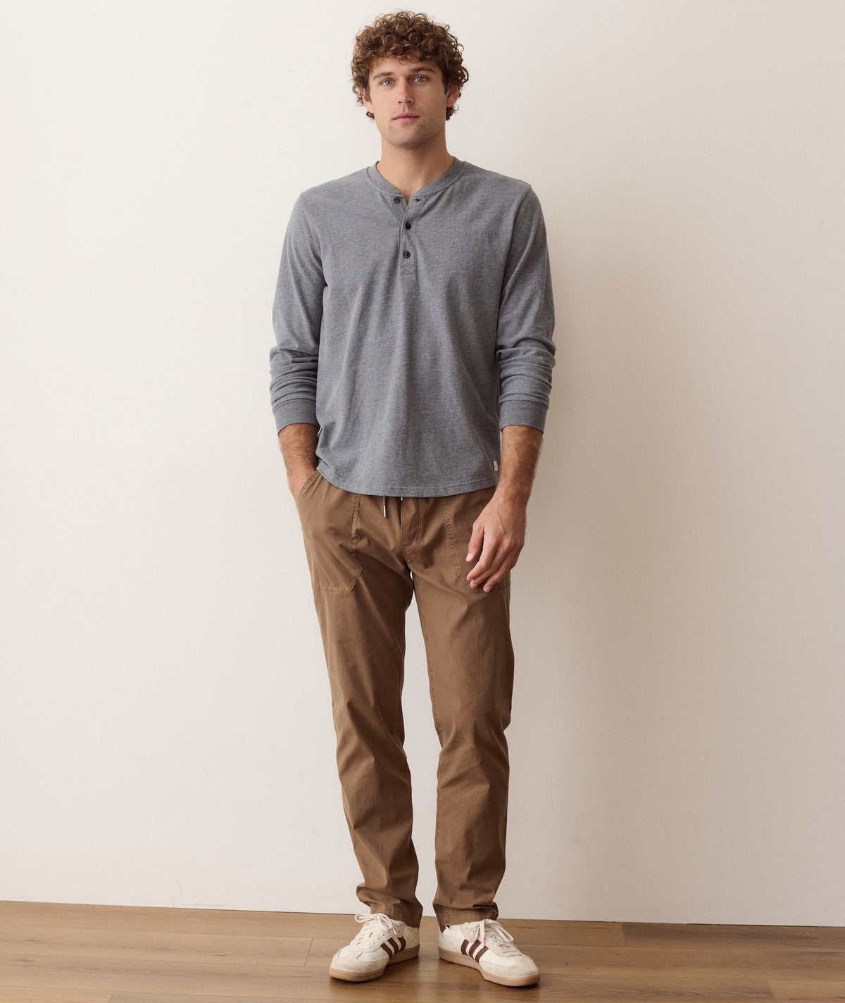 Marine Layer Luxe Jersey Henley