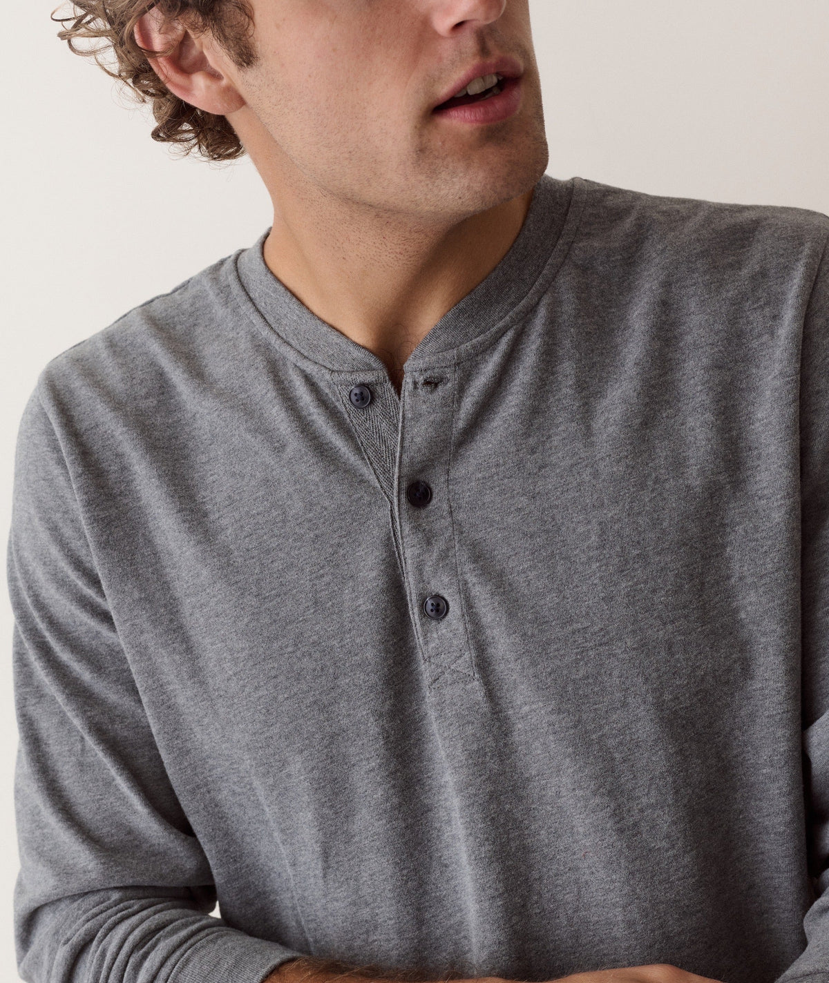 Marine Layer Luxe Jersey Henley