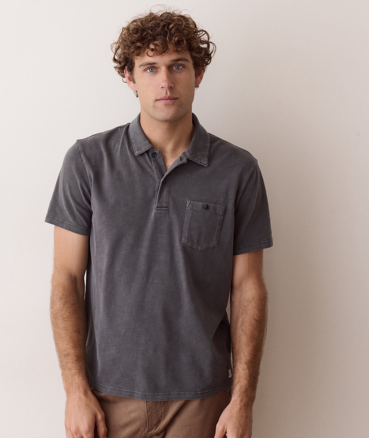 Marine Layer Luxe Slub Polo