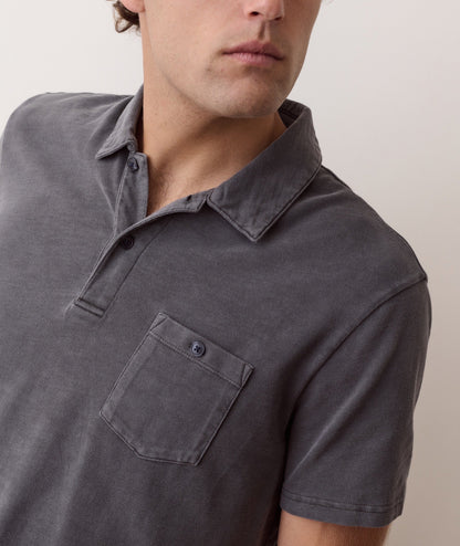 Marine Layer Luxe Slub Polo