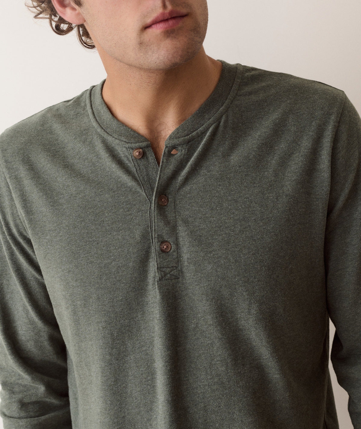 Marine Layer Luxe Jersey Henley