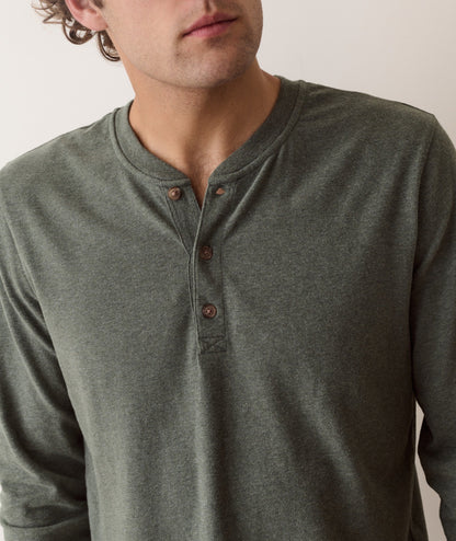 Marine Layer Luxe Jersey Henley