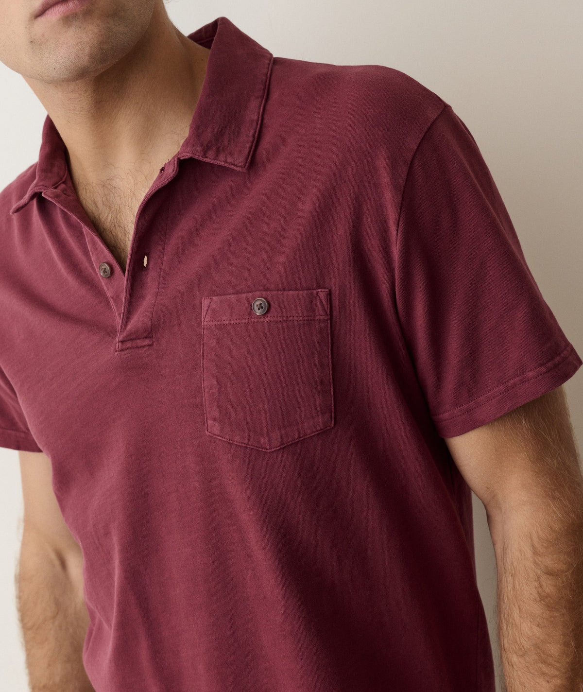 Marine Layer Luxe Slub Polo