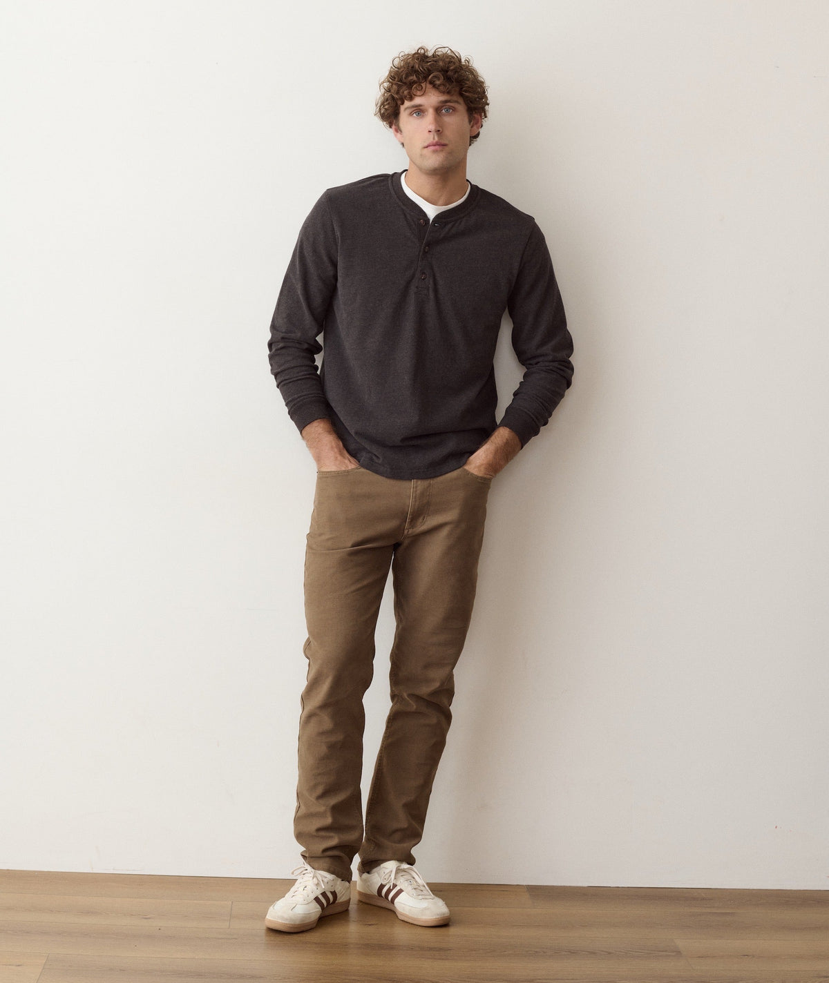 Marine Layer Luxe Jersey Henley