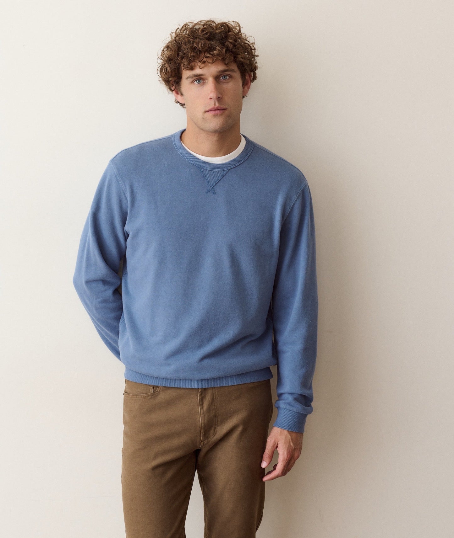 Marine Layer Cloud 9 Terry Relaxed Crewneck