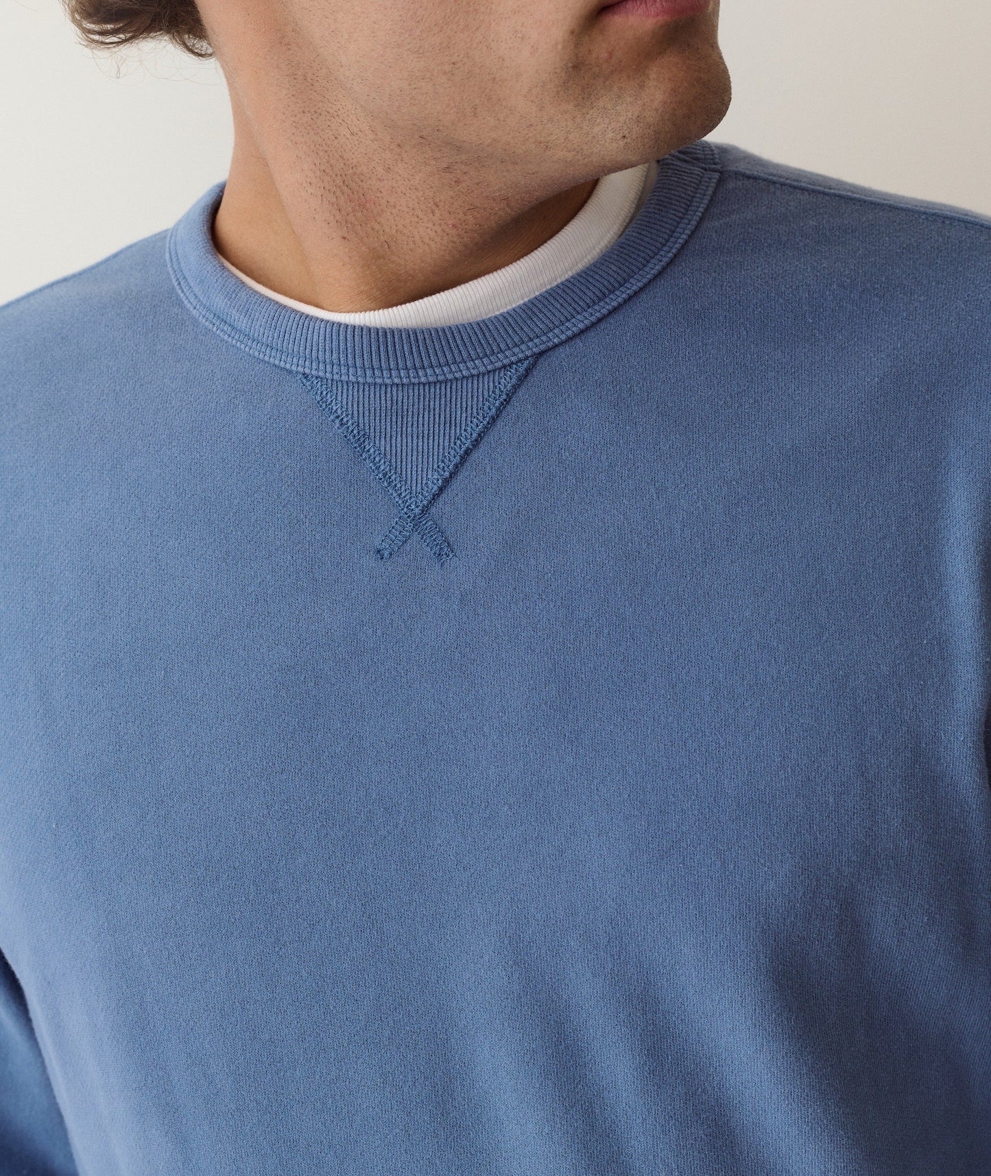 Marine Layer Cloud 9 Terry Relaxed Crewneck