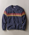 Navy Sunset Stripe