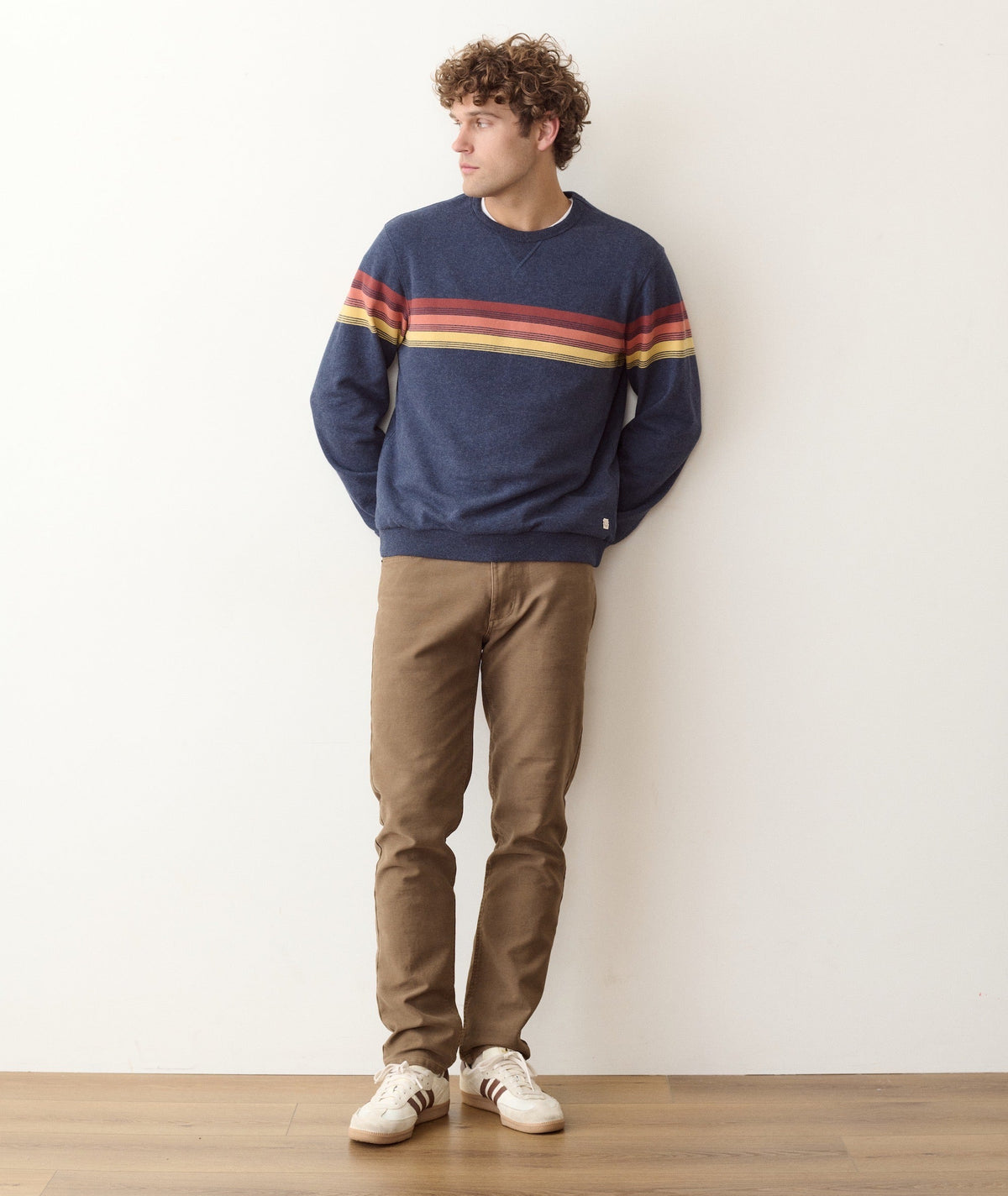 Marine Layer Cloud 9 Terry Relaxed Crewneck