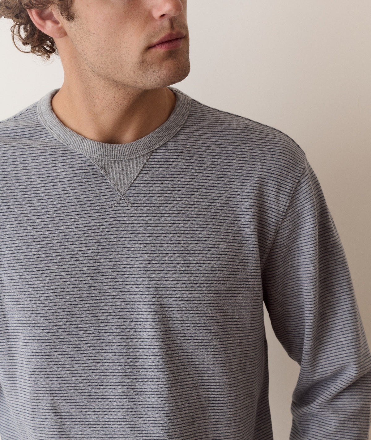 Marine Layer Cloud 9 Terry Relaxed Crewneck