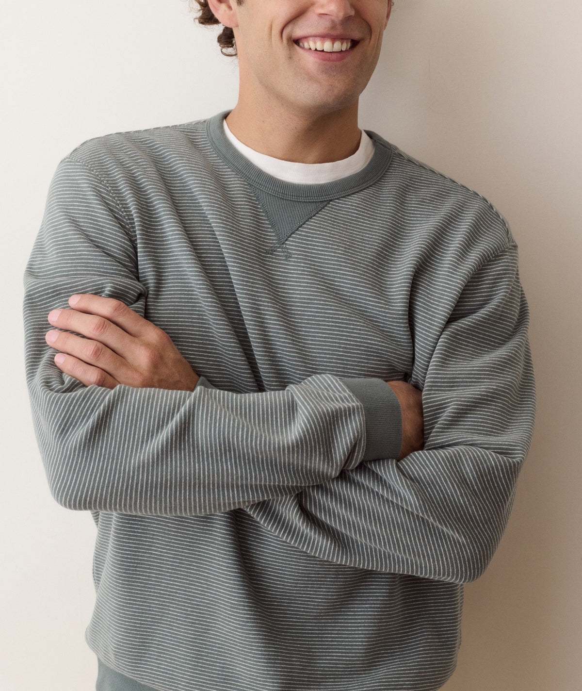 Marine Layer Cloud 9 Terry Relaxed Crewneck