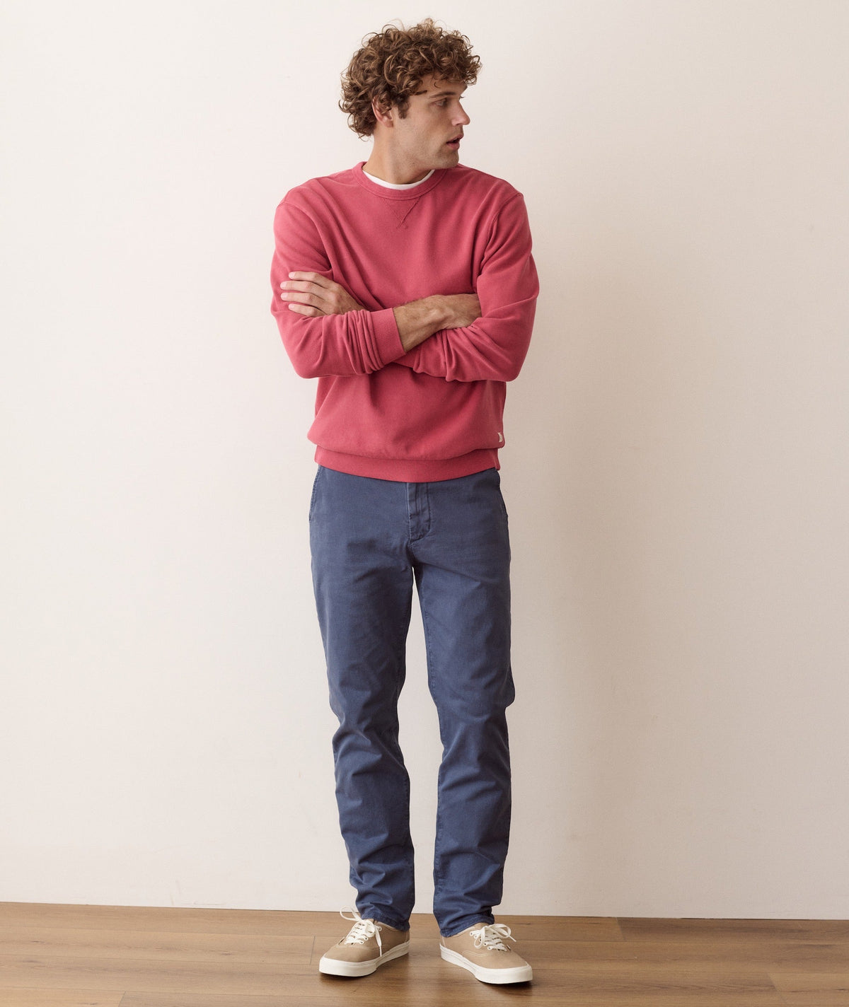 Marine Layer Cloud 9 Terry Relaxed Crewneck