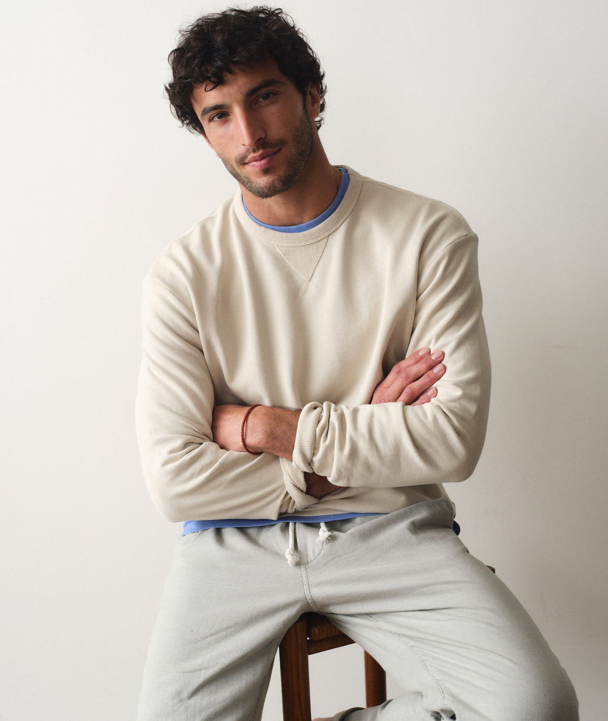 Marine Layer Cloud 9 Terry Relaxed Crewneck