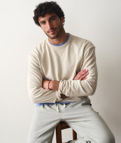 Marine Layer Cloud 9 Terry Relaxed Crewneck