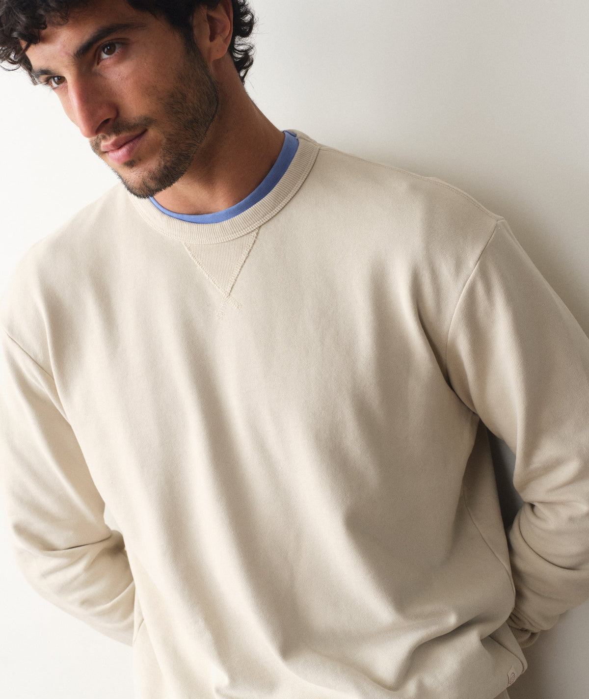 Marine Layer Cloud 9 Terry Relaxed Crewneck