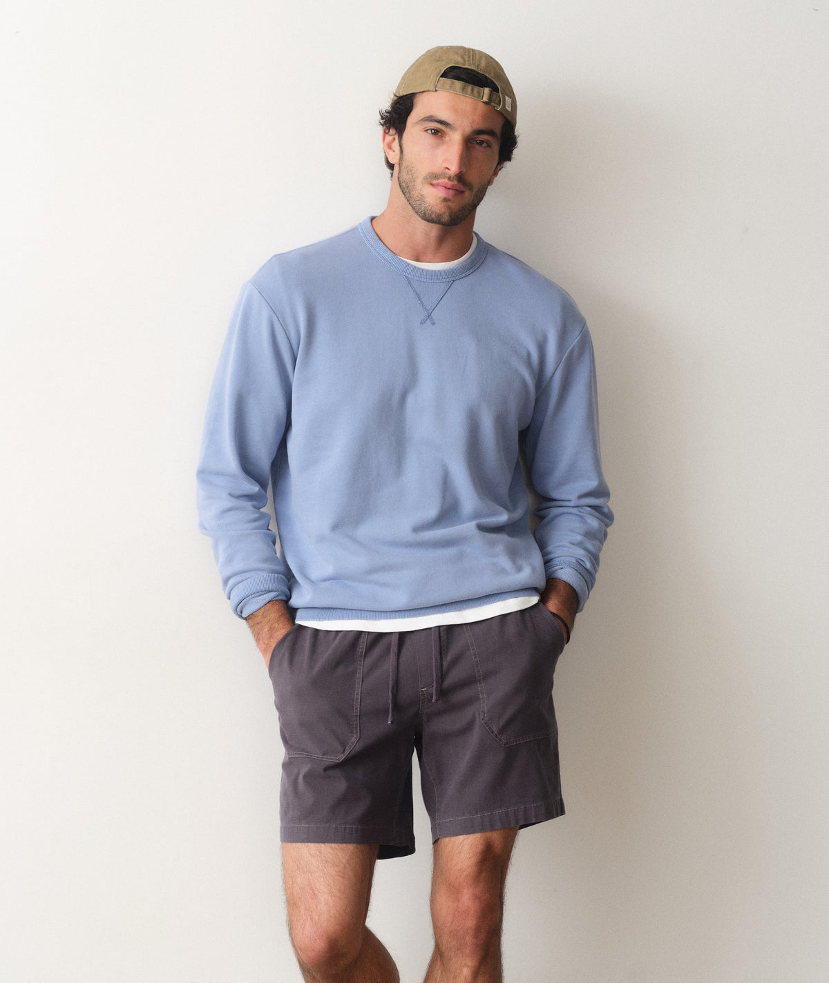 Marine Layer Cloud 9 Terry Relaxed Crewneck