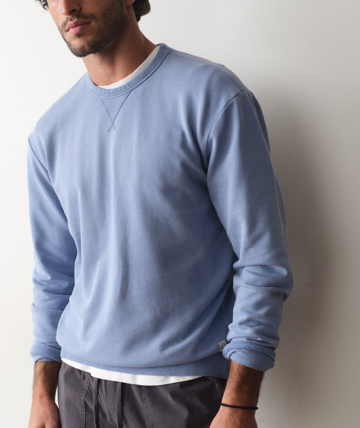 Marine Layer Cloud 9 Terry Relaxed Crewneck