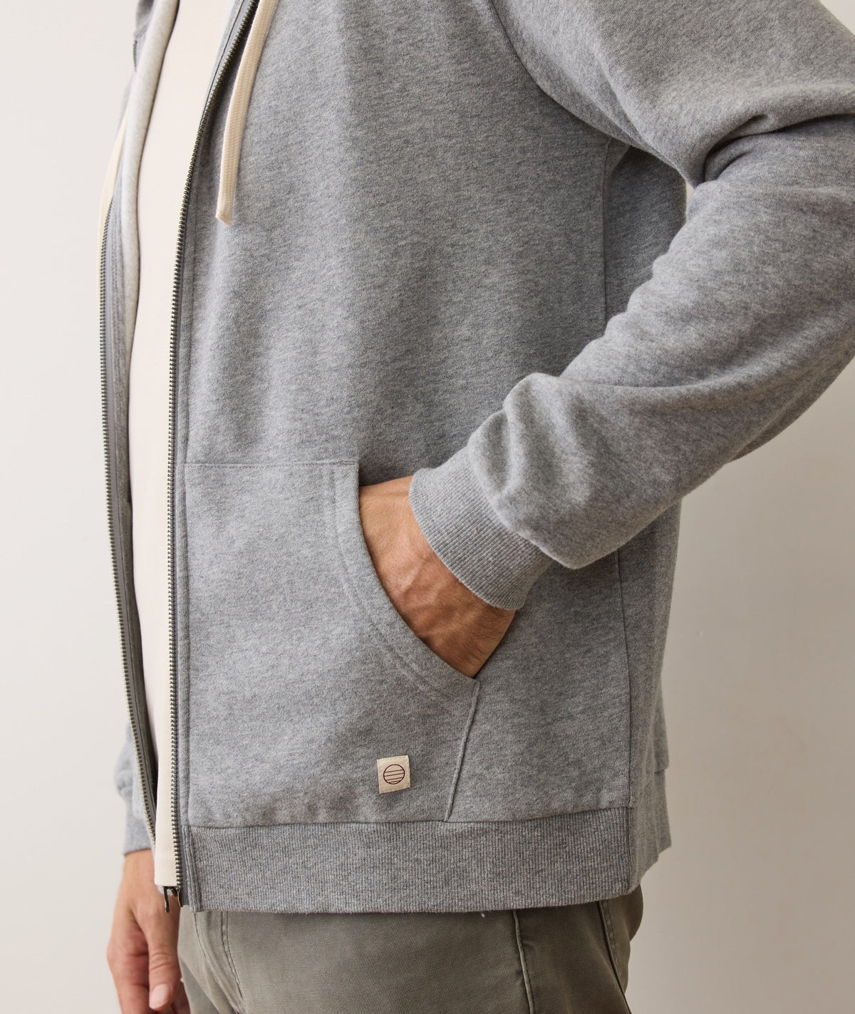 Marine Layer Cloud 9 Fleece Full Zip Hoodie