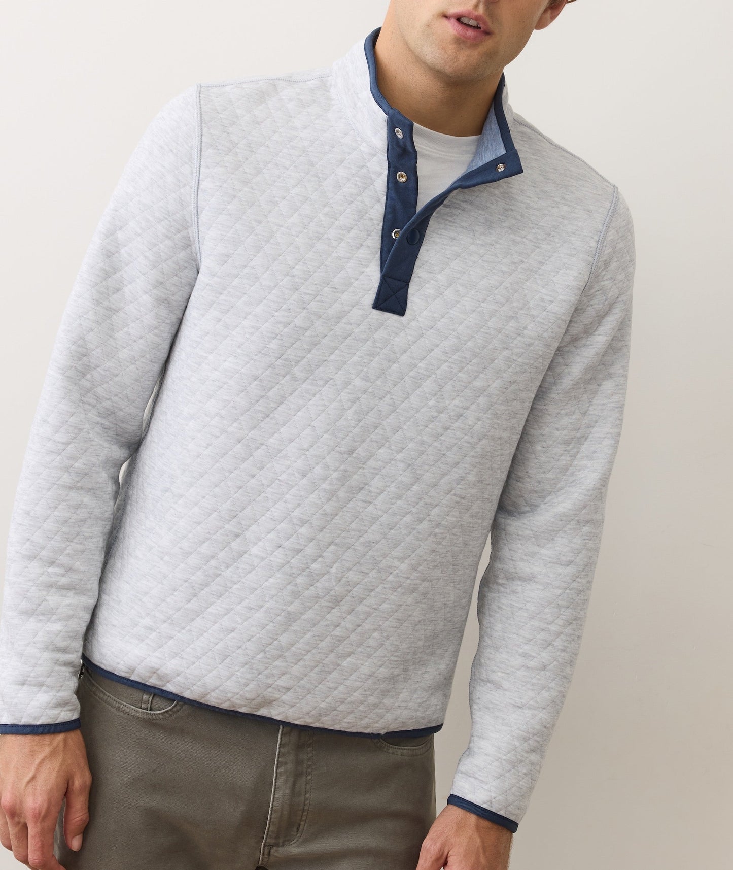 Marine Layer Corbet Quilted Reversible Pullover