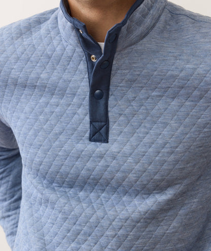 Marine Layer Corbet Quilted Reversible Pullover