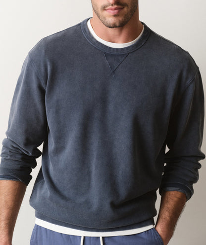 Marine Layer Cloud 9 Terry Relaxed Crewneck