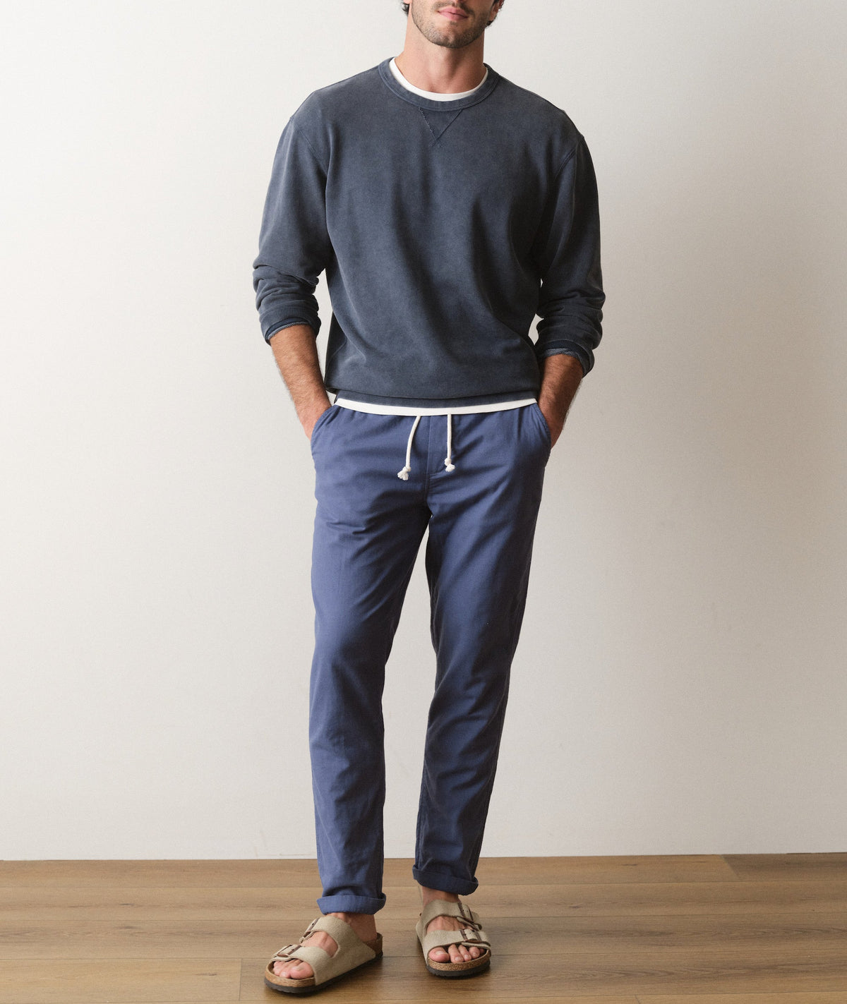 Marine Layer Cloud 9 Terry Relaxed Crewneck