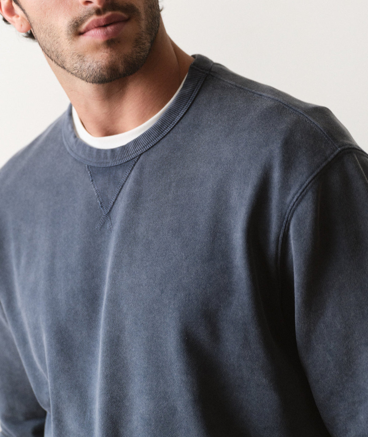 Marine Layer Cloud 9 Terry Relaxed Crewneck
