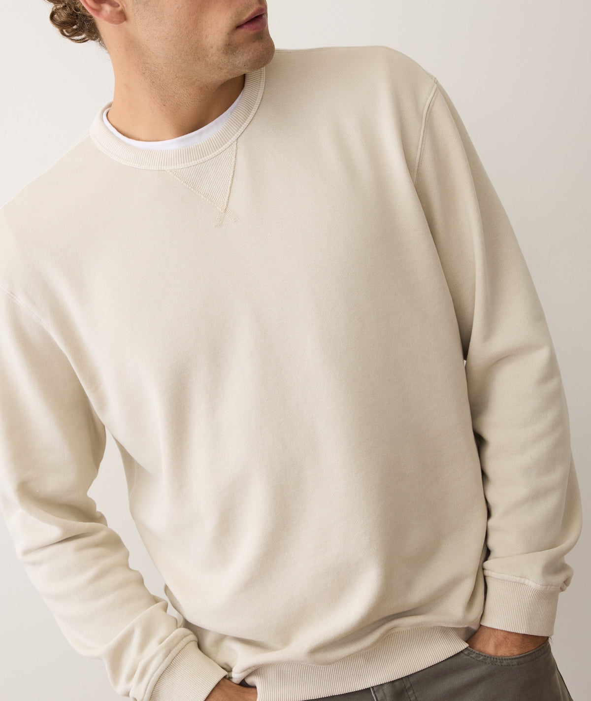 Marine Layer Cloud 9 Fleece Relaxed Crewneck