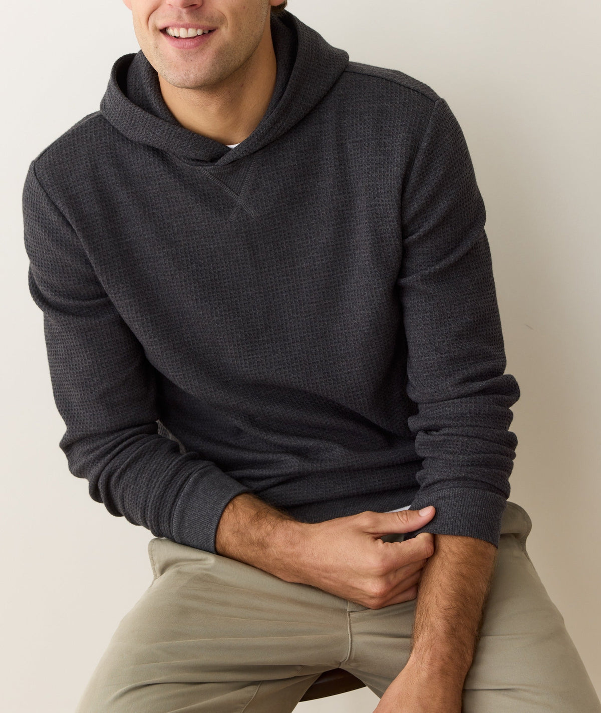Marine Layer Waffle Hoodie