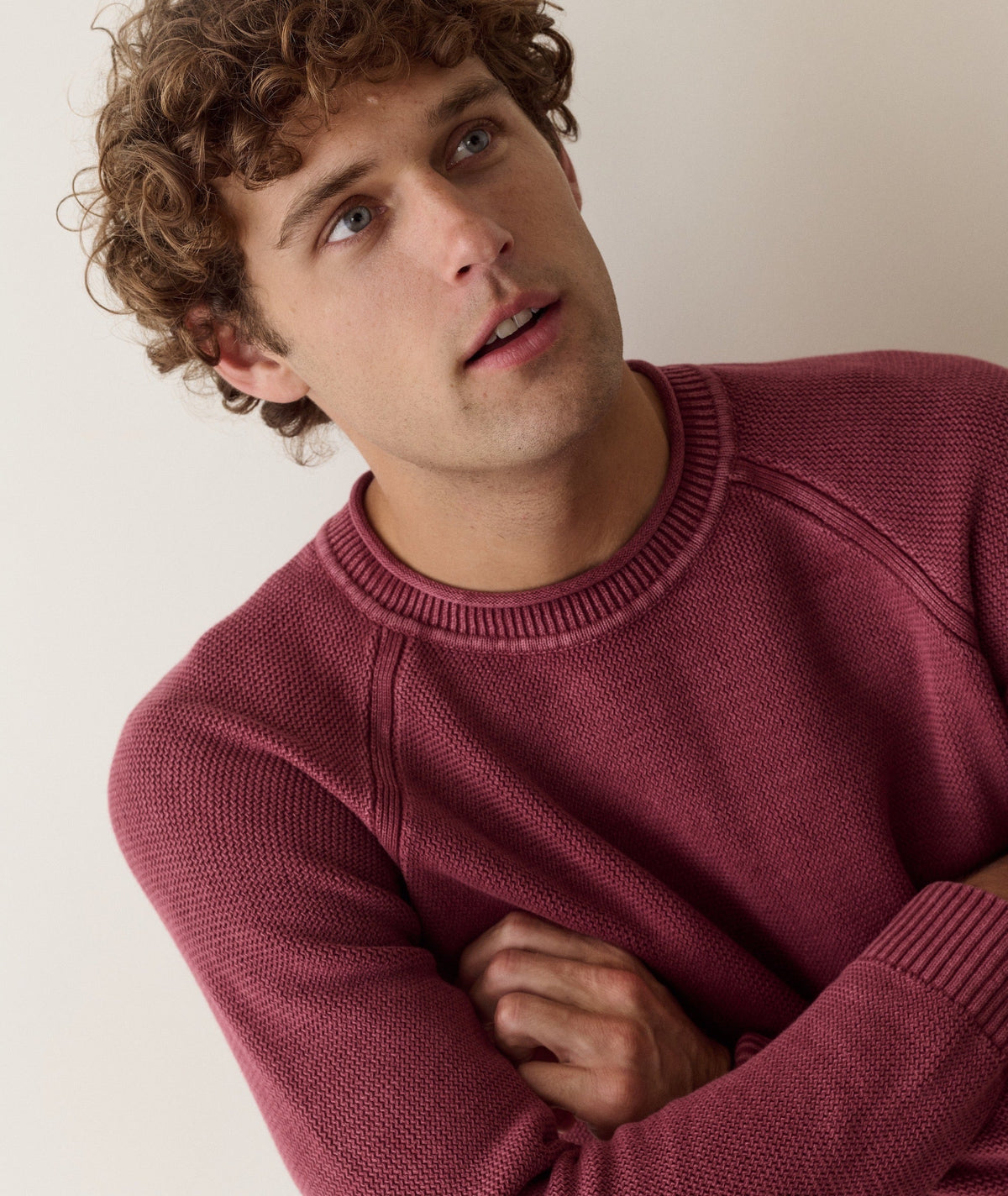 Marine Layer Noah Roll Neck Sweater
