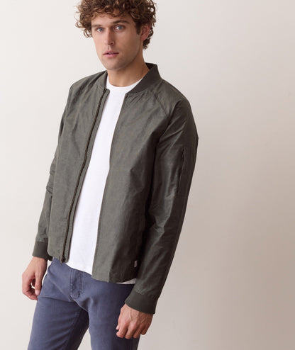 Marine Layer Glenn Wax Canvas Bomber