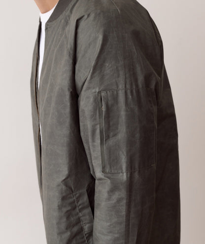 Marine Layer Glenn Wax Canvas Bomber