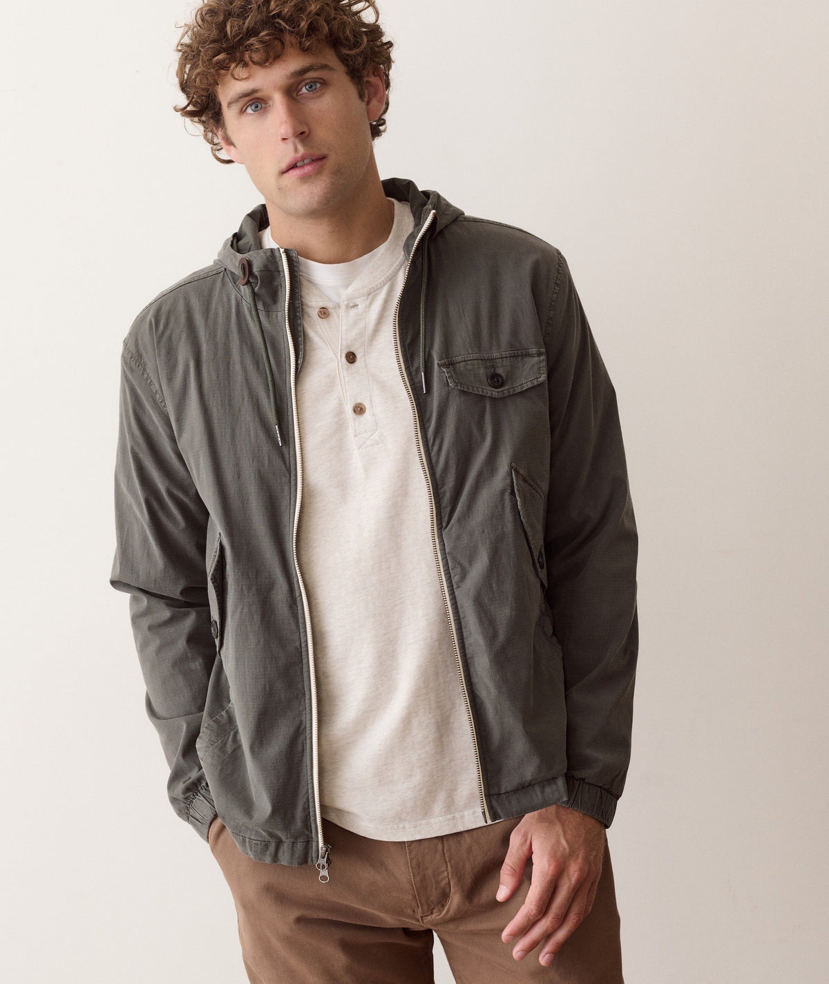 Marine Layer The Pierce Ripstop Windbreaker