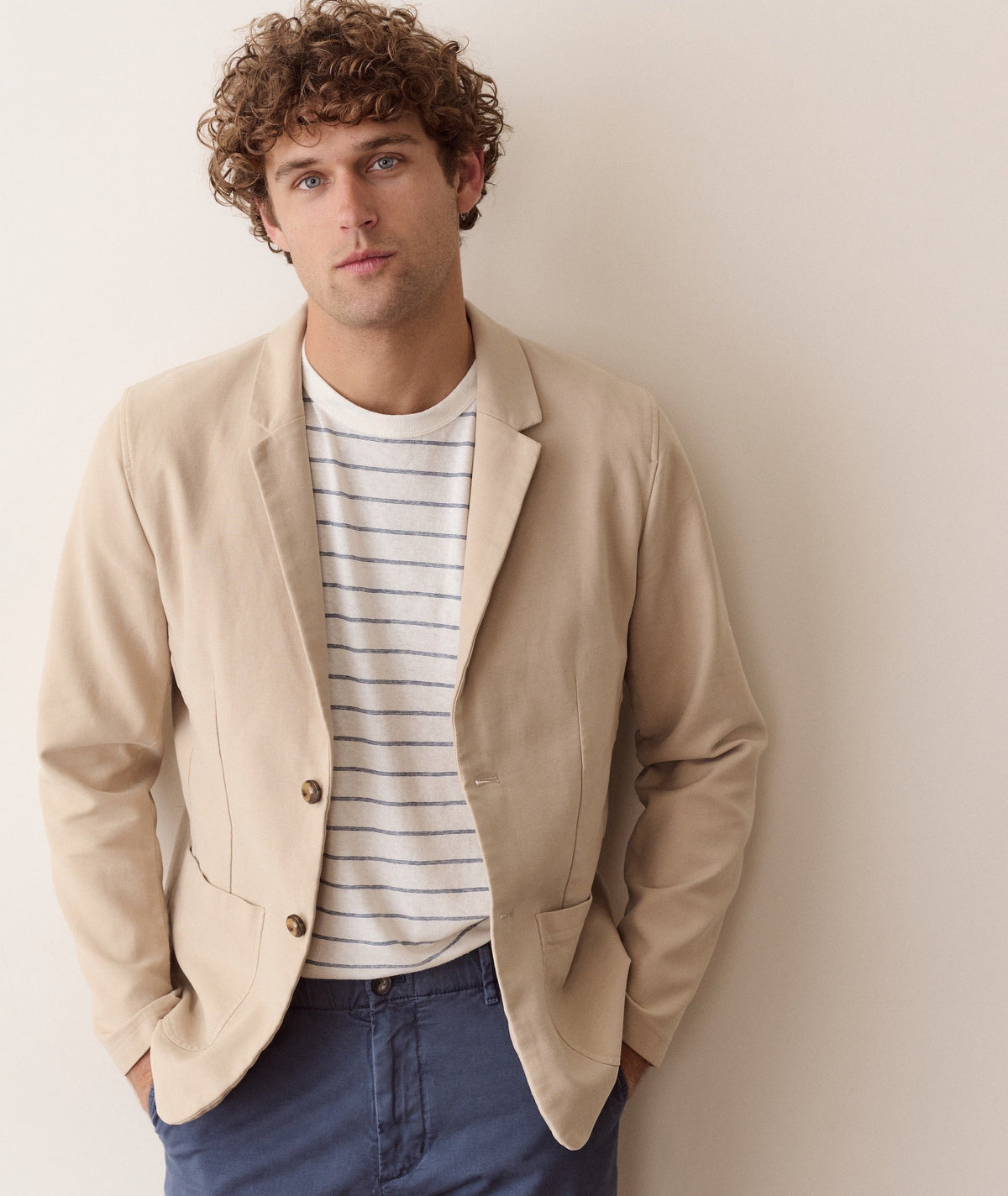 Marine Layer Flex Terry Blazer