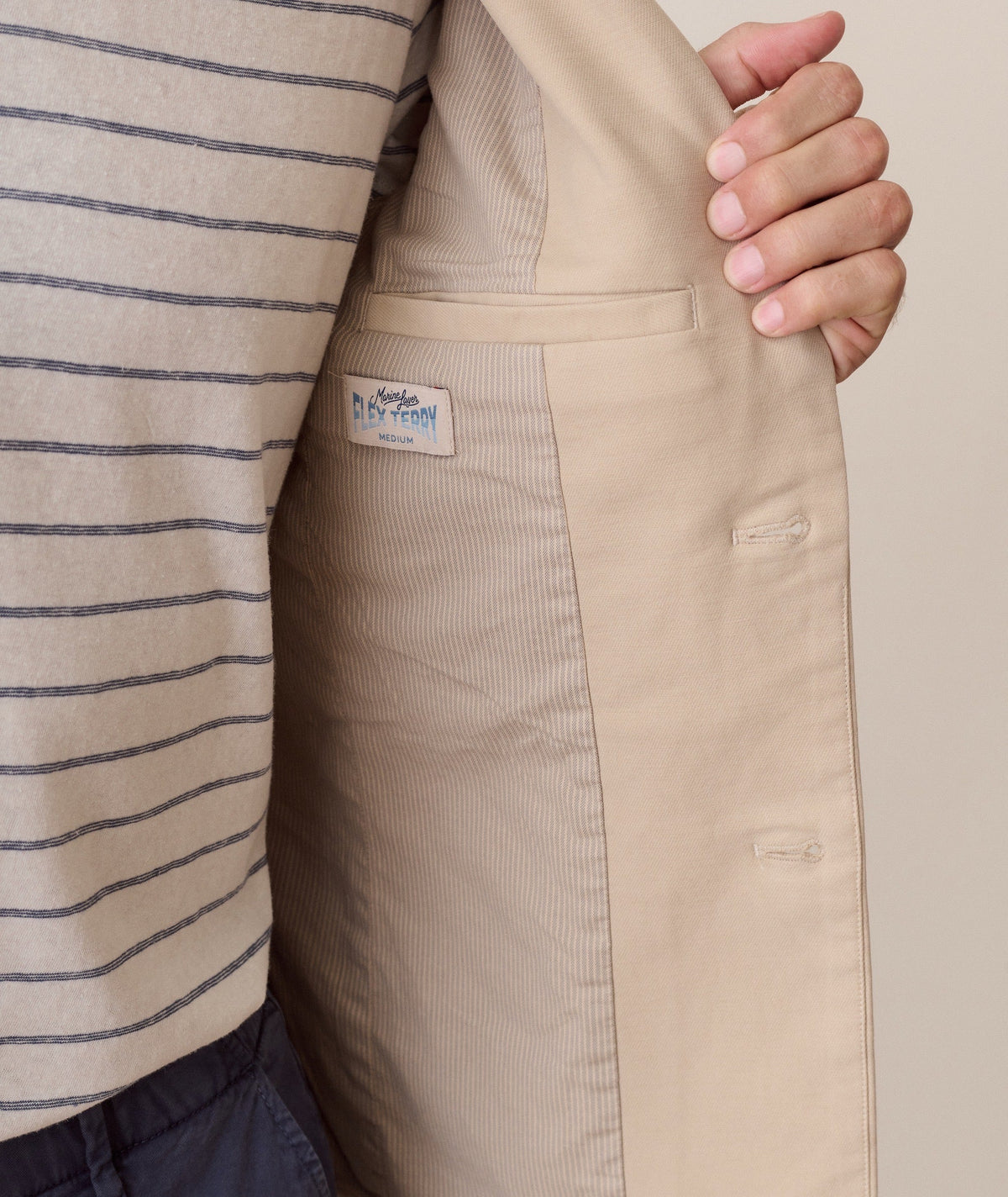 Marine Layer Flex Terry Blazer