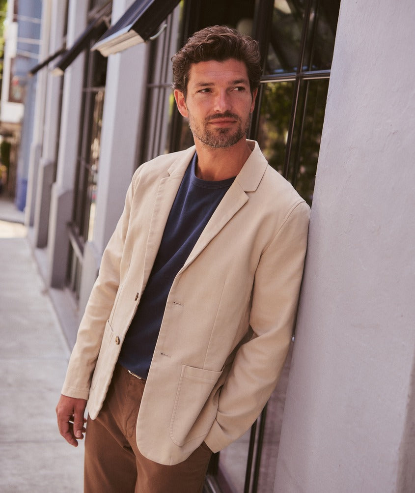 Marine Layer Flex Terry Blazer
