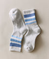 Heather Grey Cool Stripe