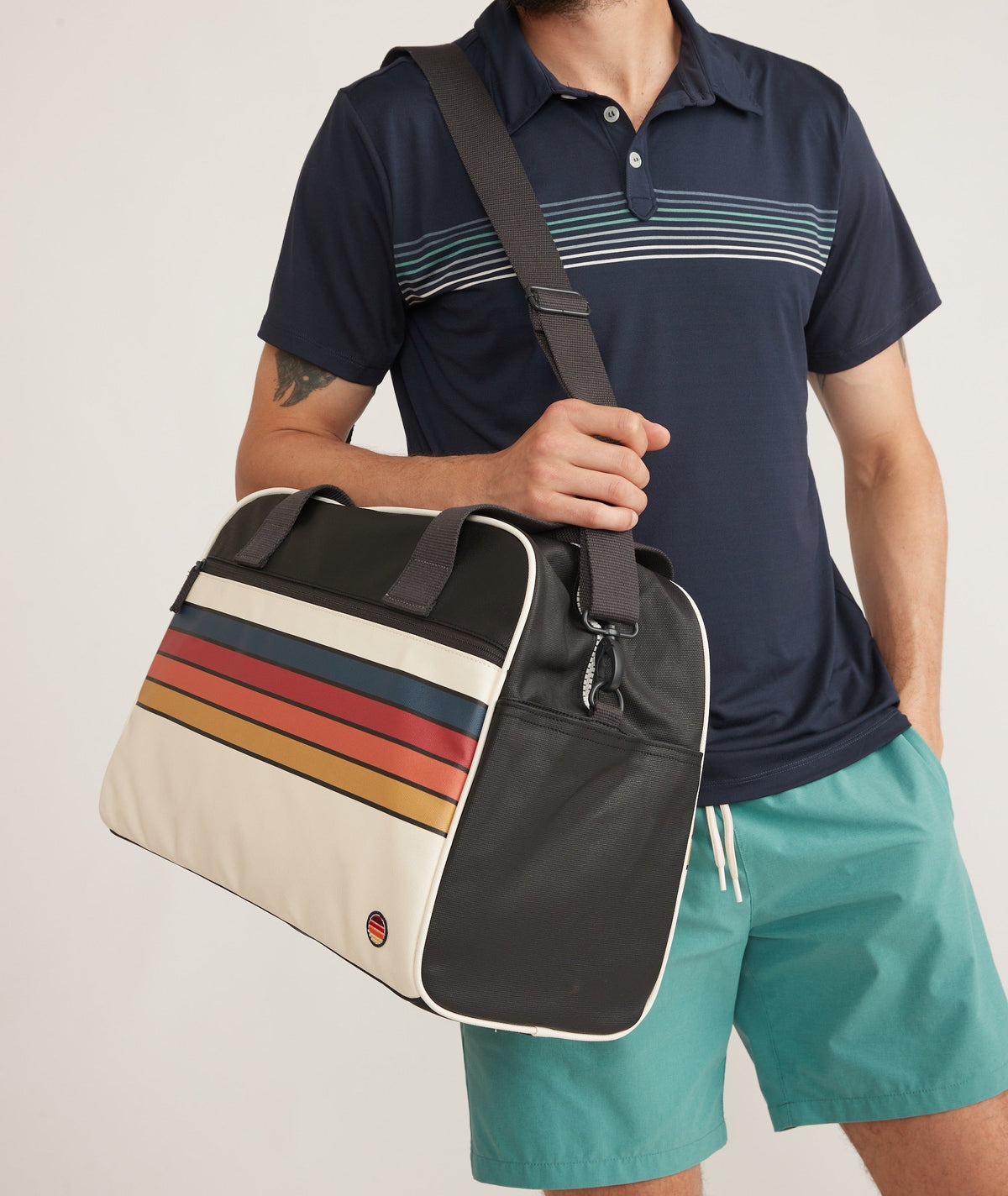 Marine Layer Gym Bag in Phantom