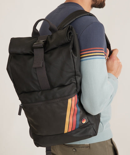 Marine Layer Roll Top Backpack in Phantom