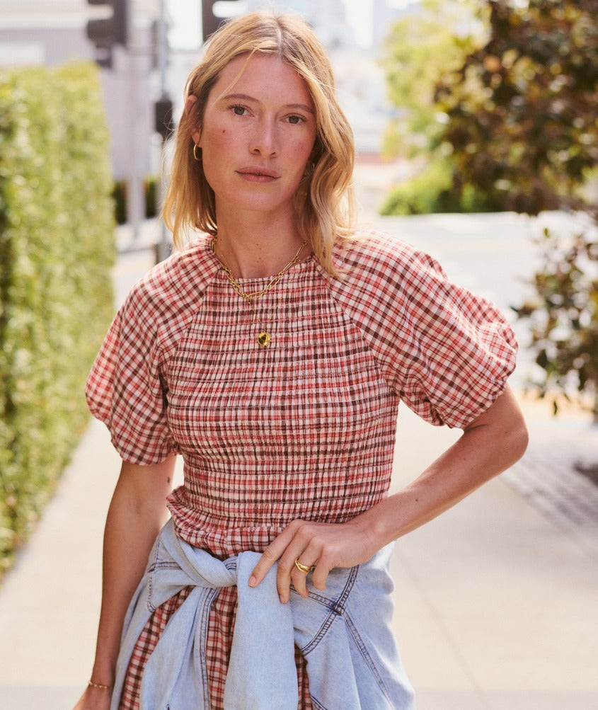 Marine Layer Gigi Smocked Dress