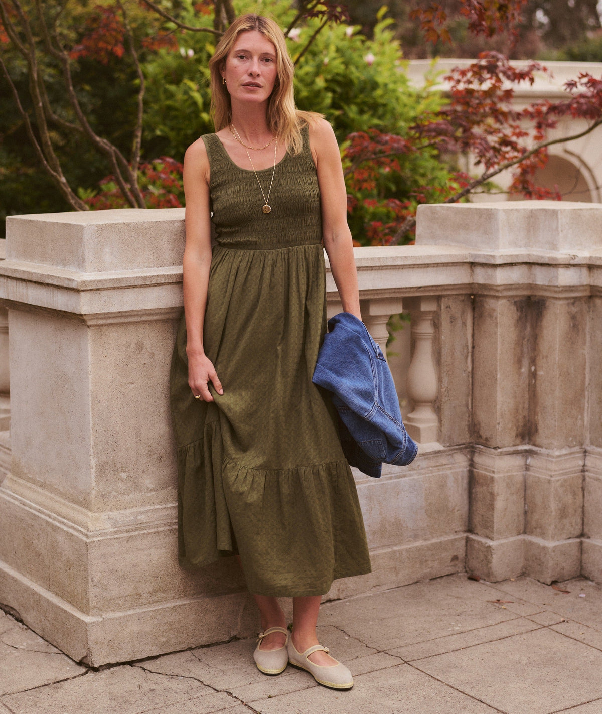 Marine Layer Tessa Midi Dress