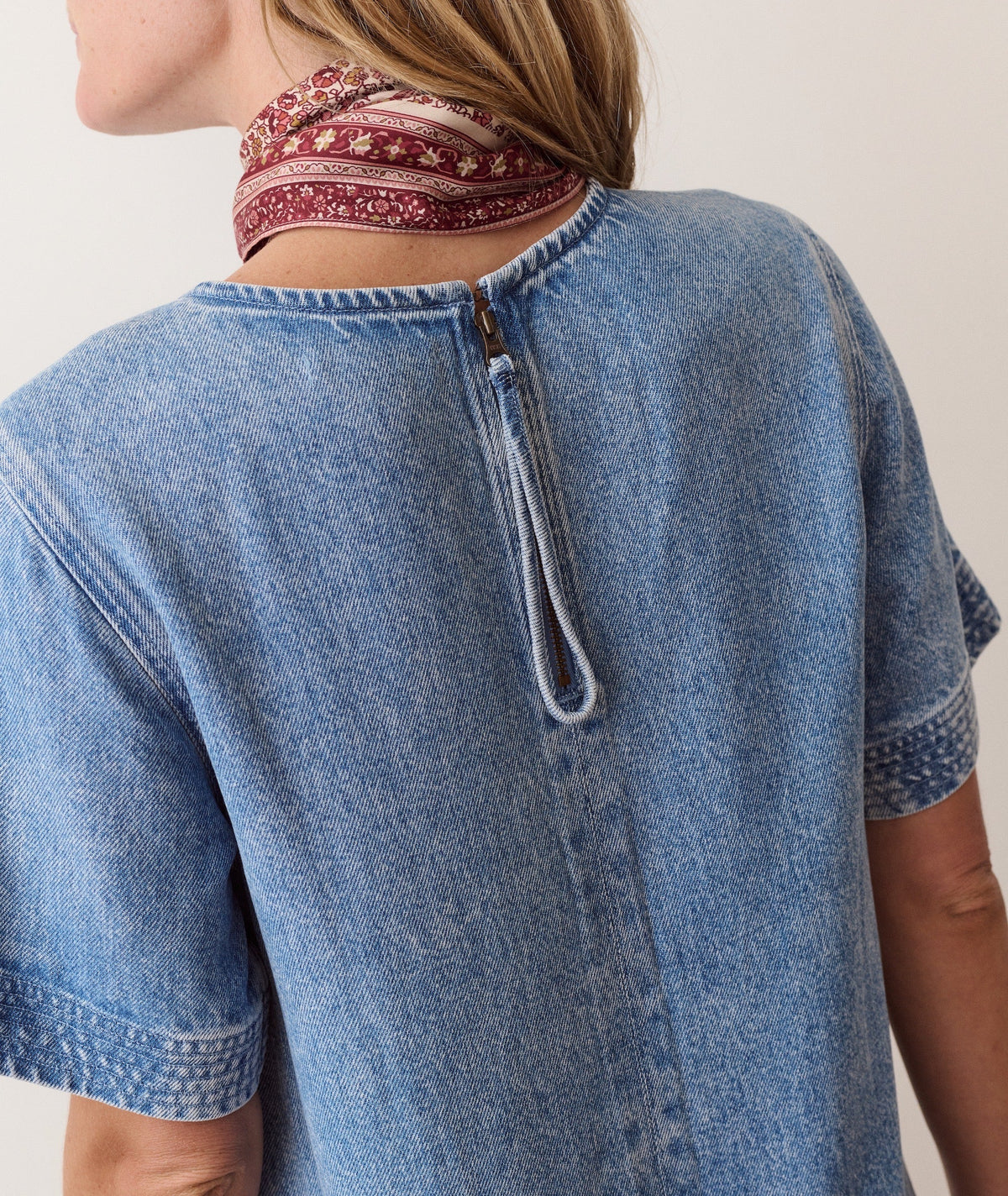 Marine Layer Izzy Denim Shift Dress