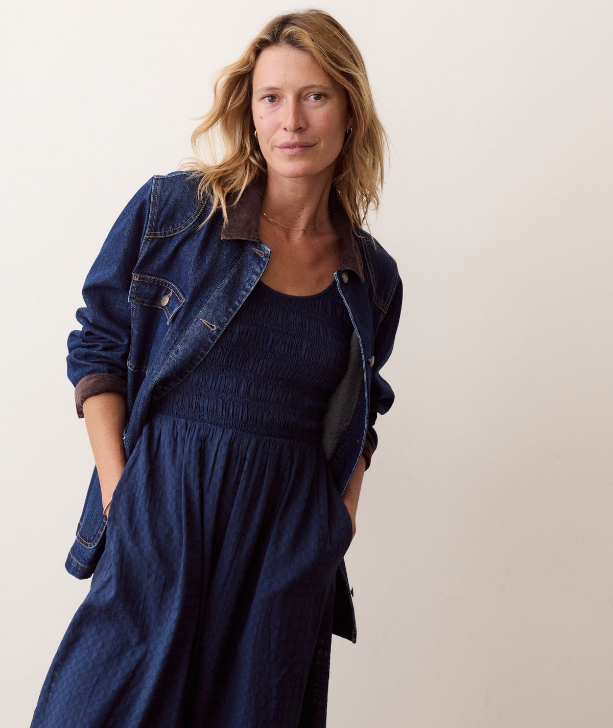 Marine Layer Tessa Midi Dress