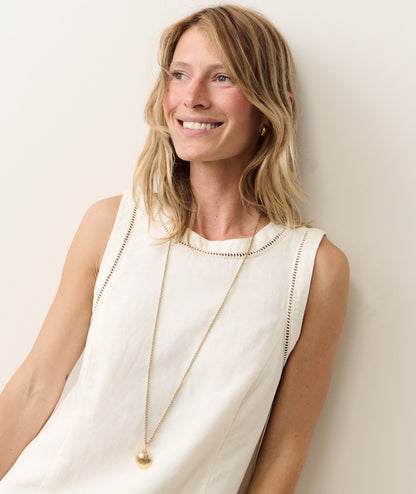 Marine Layer Cora Linen Mini Dress