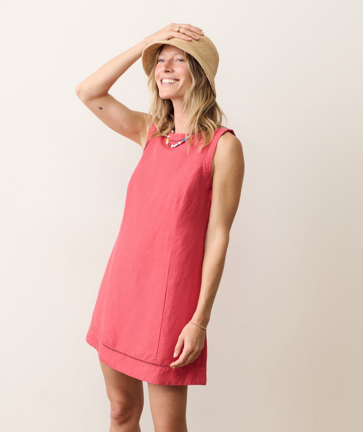 Marine Layer Cora Linen Mini Dress