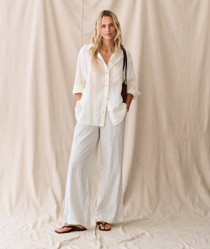 Marine Layer Allison Hemp Trouser