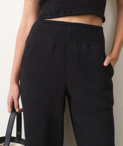 Marine Layer Isla Double Cloth Wide Leg Pant