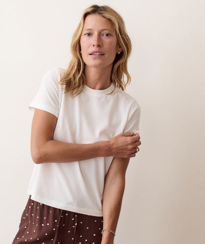 Marine Layer Dream Jersey Shrunken Crew Tee
